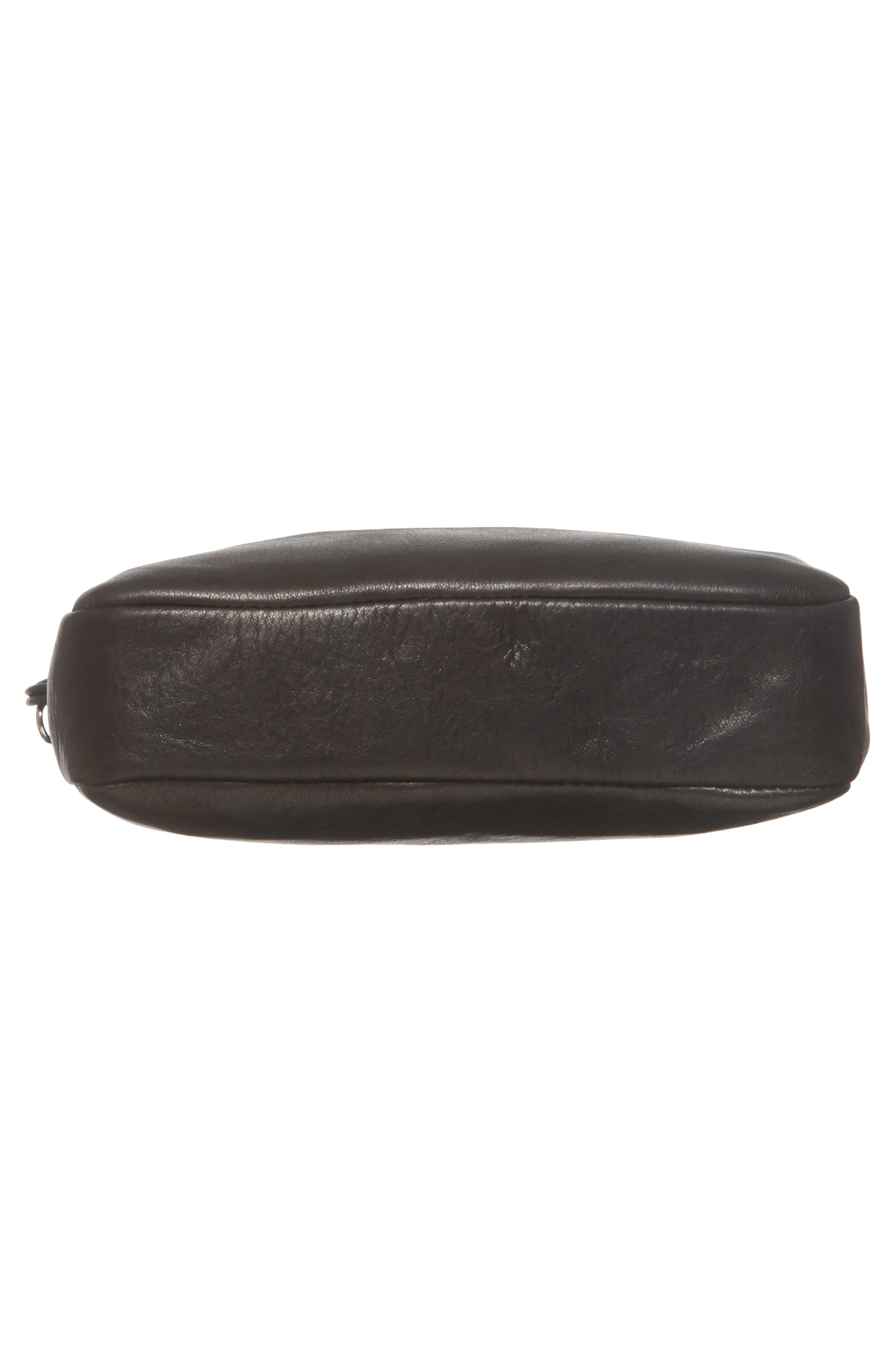 Baggu 'Mini' Pebbled Leather Crossbody, Alternate, color, 