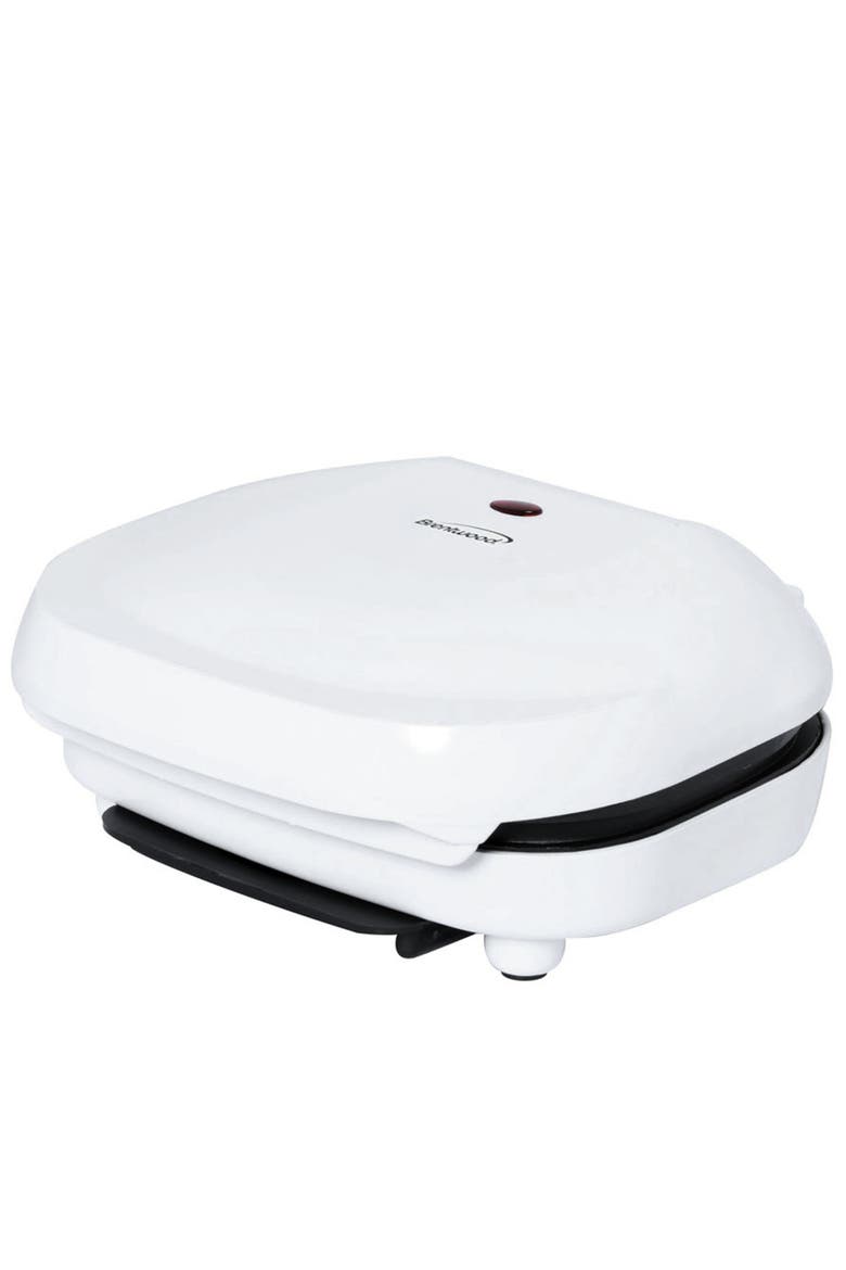Electric Contact Grill 2 Slice Capacity - White, Alternate, color, White