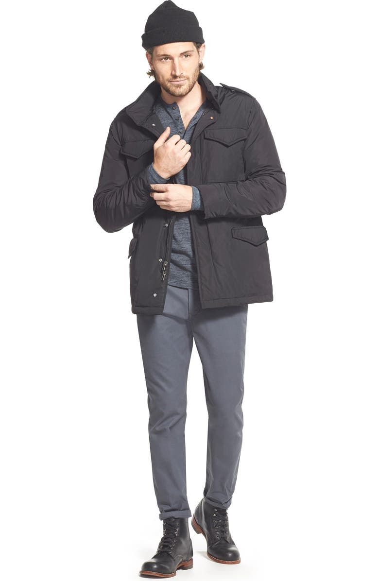 Wolverine '1000 Mile' Plain Toe Boot, Alternate, color, Black