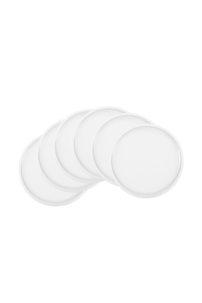 Artesano Original Set of 6 Salad Plates, Main, color, white