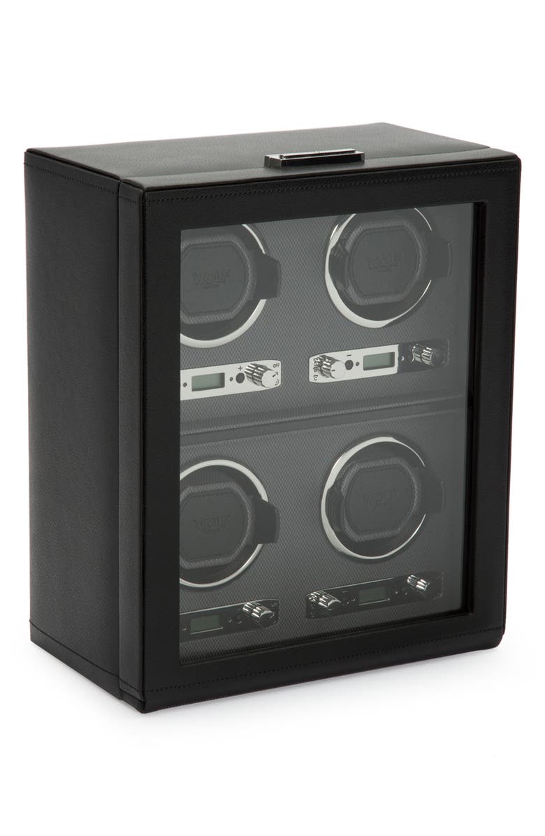 WOLF Viceroy 4-Watch Winder & Case, Alternate, color, 