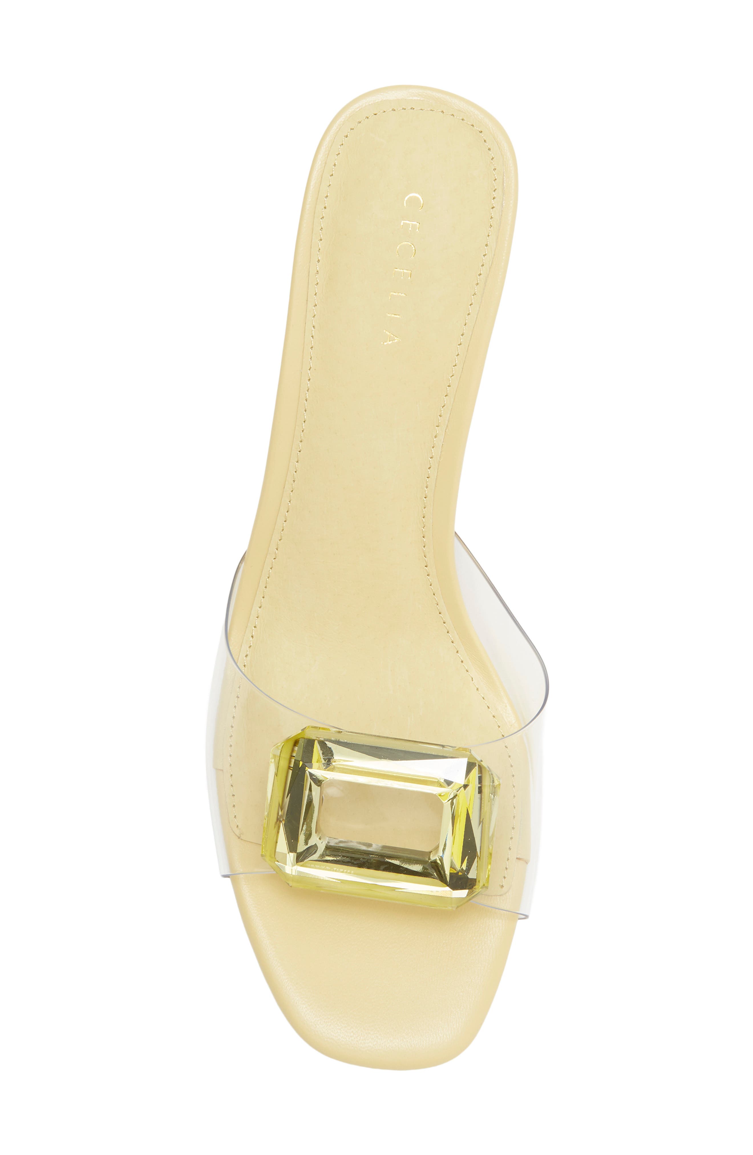Park Avenue Jewel Detail Sandal, Alternate, color, YELLOW