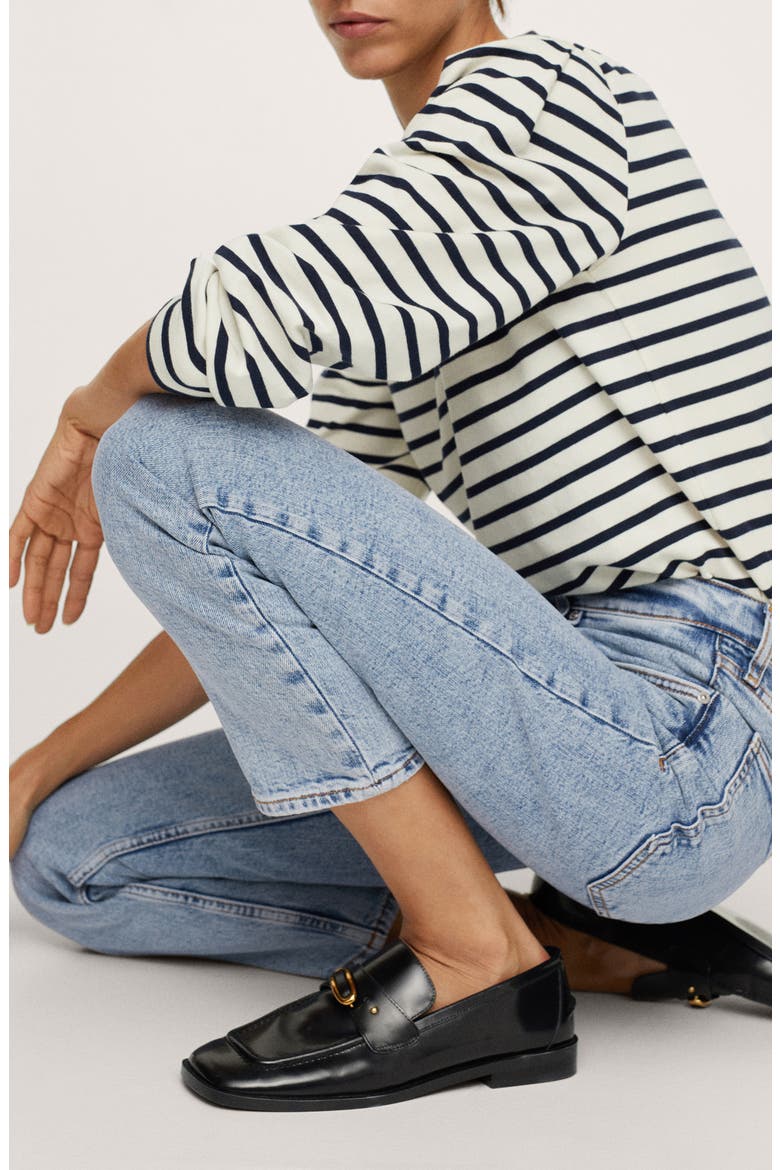 Committed Collection Ankle Straight Leg Jeans, Alternate, color, LIGHT BLUE