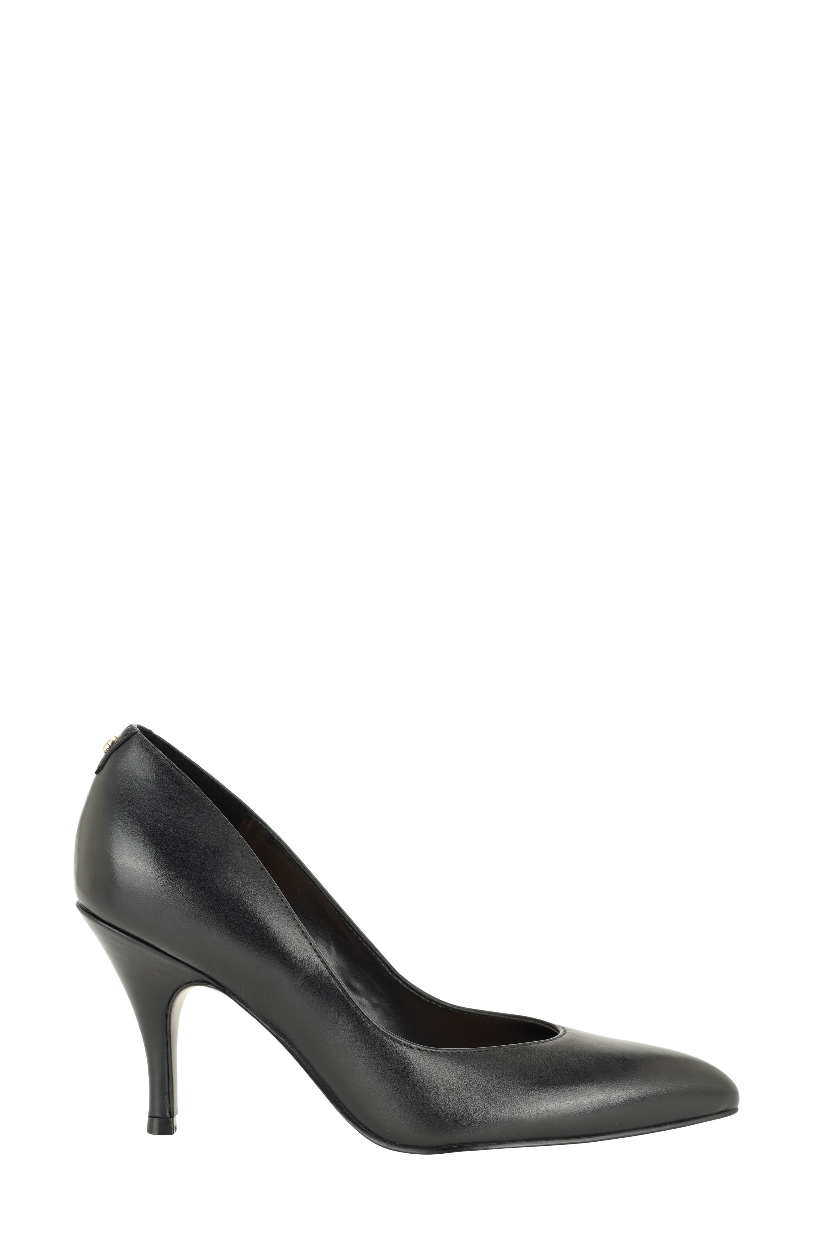Tango Pointed Toe Pump, Alternate, color, BLACK