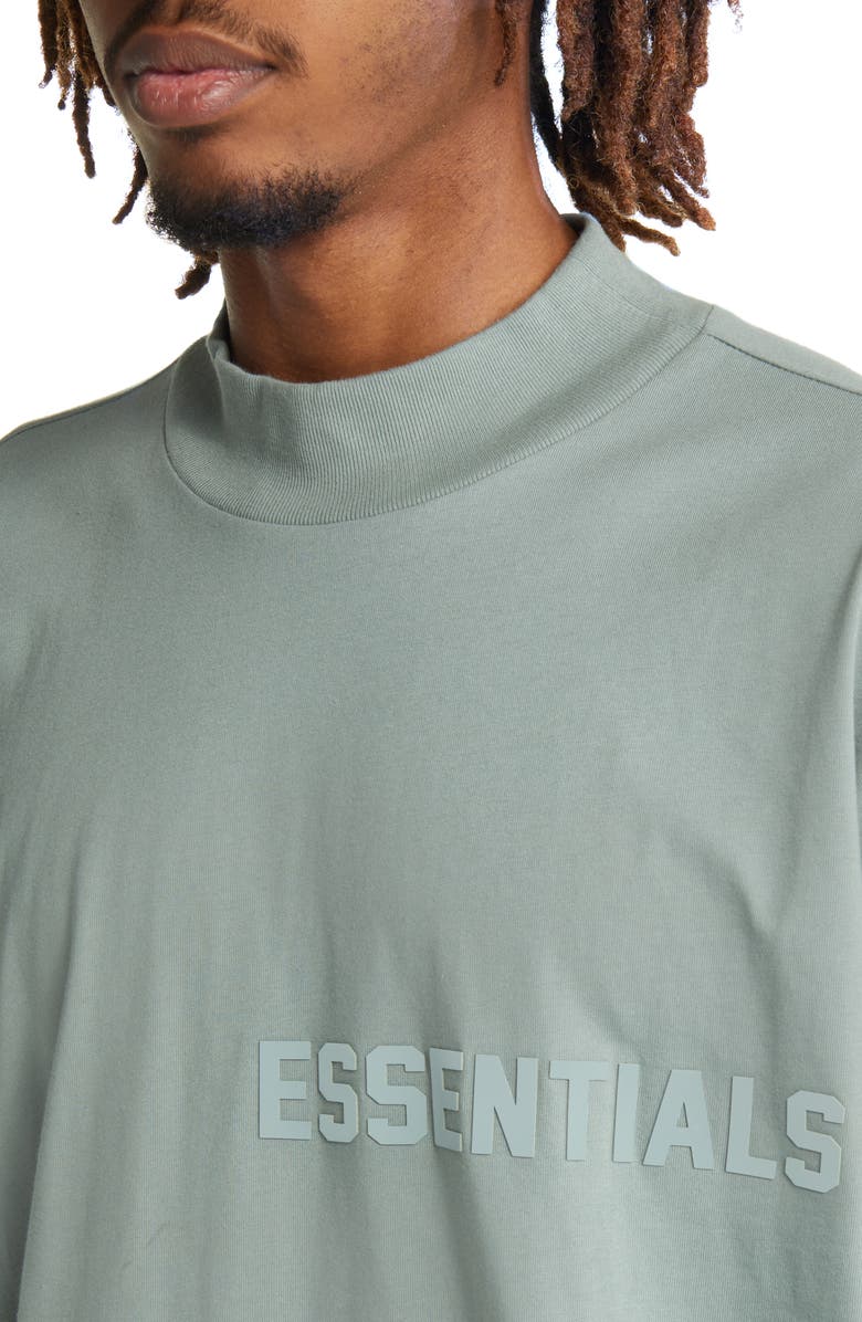 Fear of God Essentials Long Sleeve Cotton Graphic T-Shirt, Alternate, color,