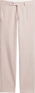 Jack Victor Piero Flat Front Stretch Cotton & Wool Pants