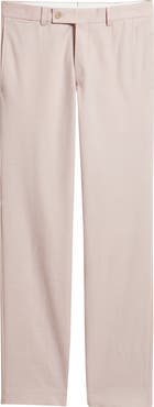 Jack Victor Piero Flat Front Stretch Cotton & Wool Pants