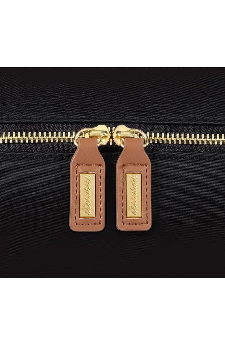 IT COUTURE Jayne Zip Make Up Travel Bag, Alternate, color, Black