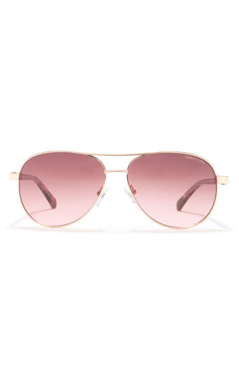 60mm Aviator Sunglasses