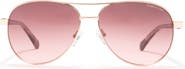 Kenneth Cole 60mm Aviator Sunglasses