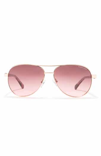 Kenneth Cole 60mm Aviator Sunglasses