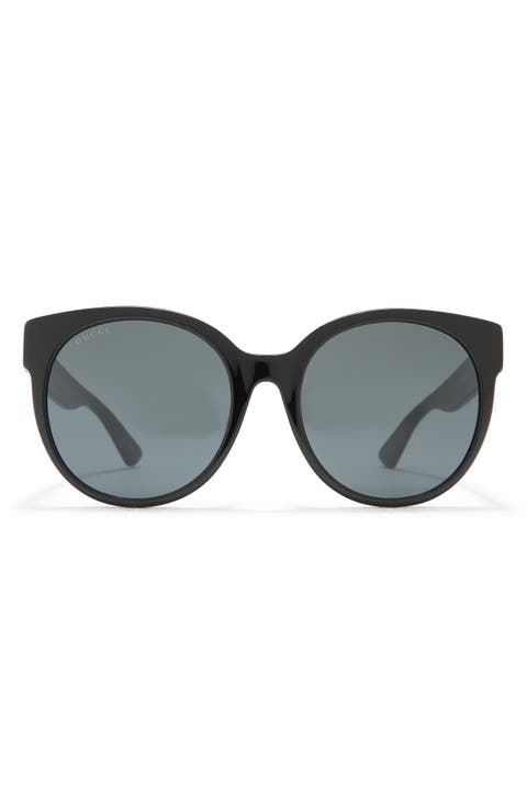 56mm Round Sunglasses