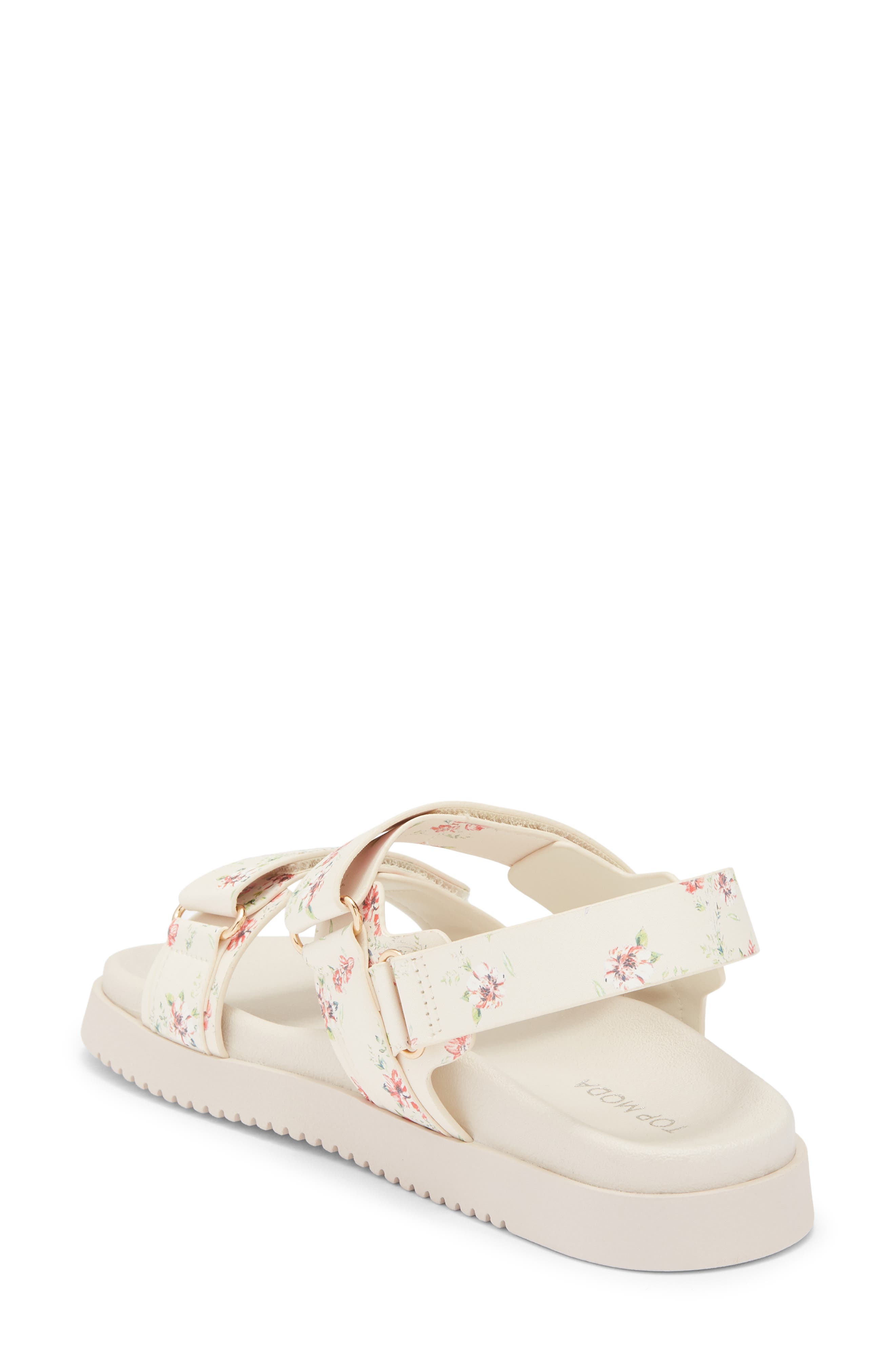 Alaska Flat Sandal, Alternate, color, IVORY