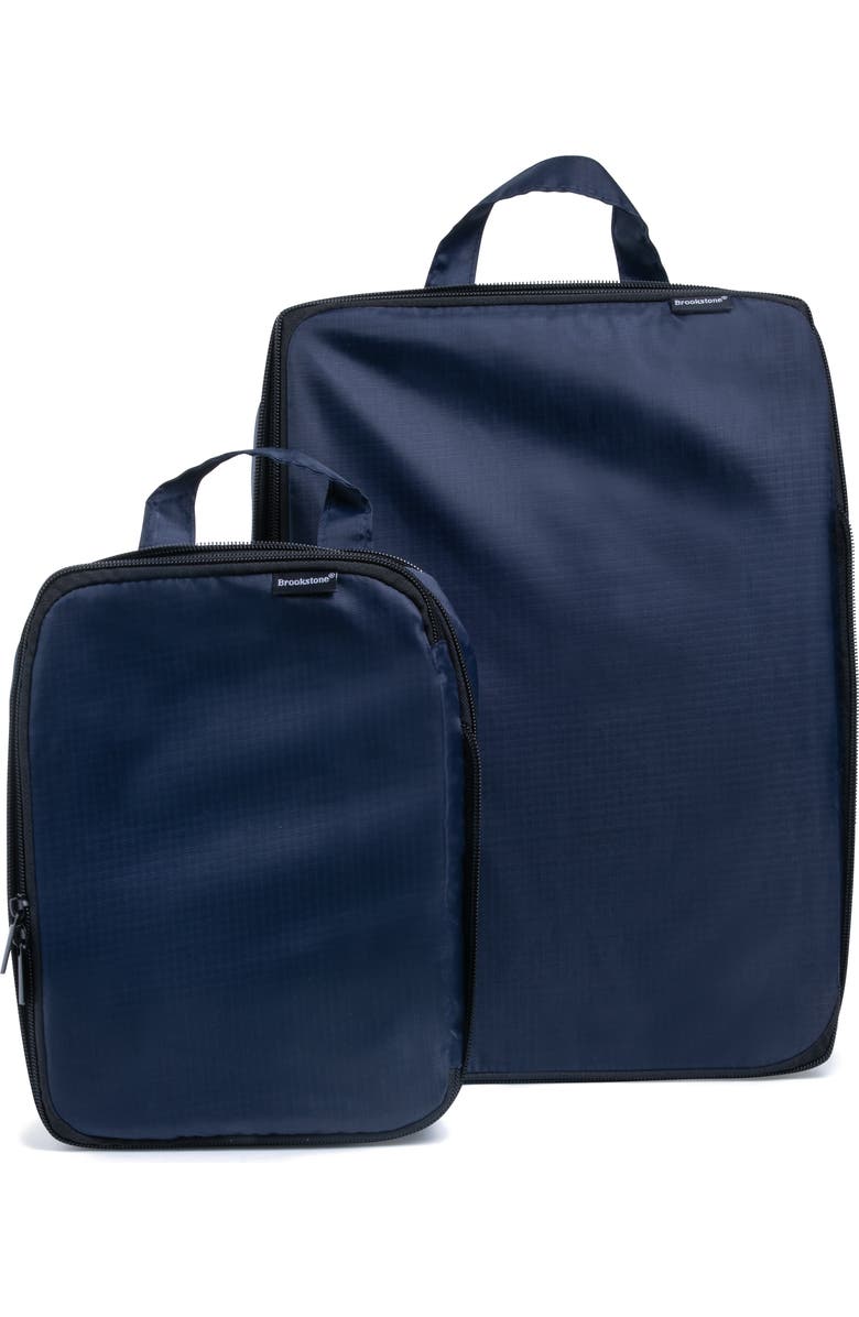 BROOKSTONE 2-Pack Compression Storage Bags, Main, color, Blue