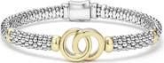 LAGOS Signature Caviar Interlock Rope Bracelet