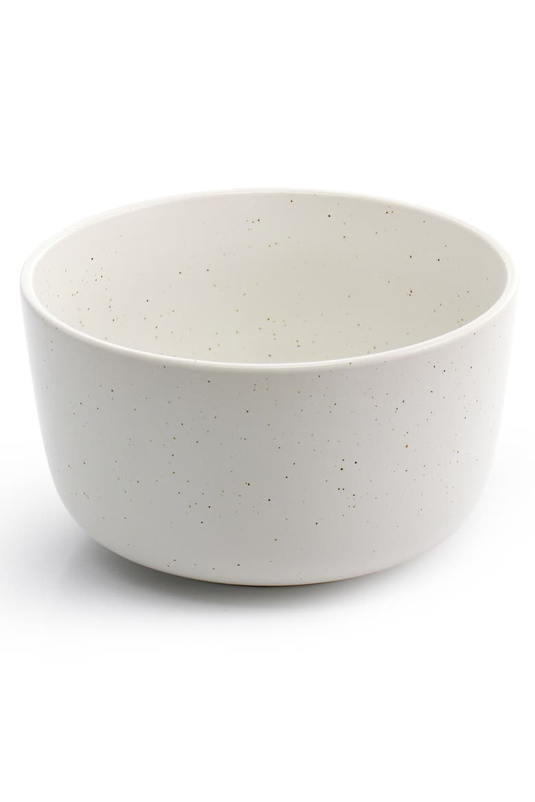 Mio 6 piece 5.5 Inch Round Stoneware Bowl Set, Alternate, color, Sea Salt