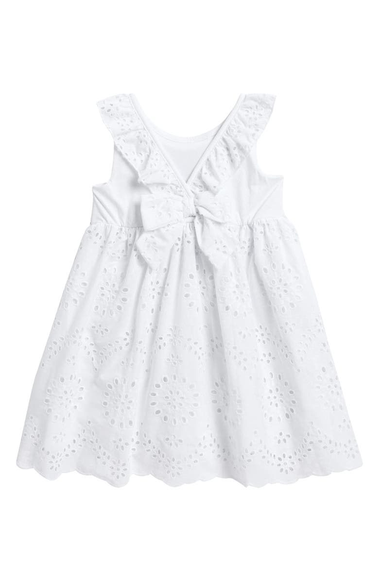 BLUEBERRY Kids' Eyelet Knit Dress, Alternate, color, 