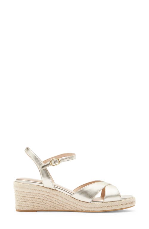 Shop Stuart Weitzman Miami Espadrille Wedge Sandal