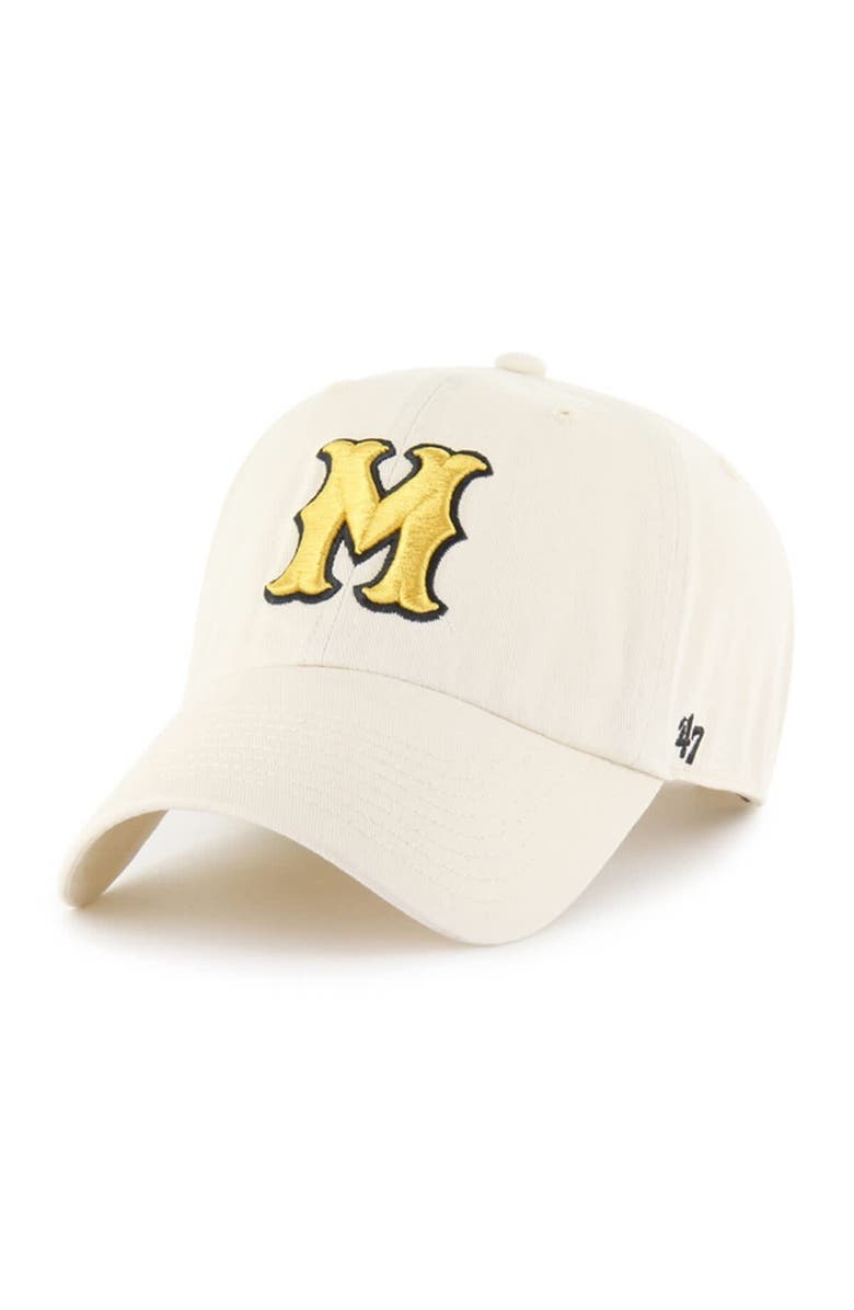 '47 Men's '47 Natural Missouri Tigers Vault Clean Up Adjustable Hat, Main, color, Natural