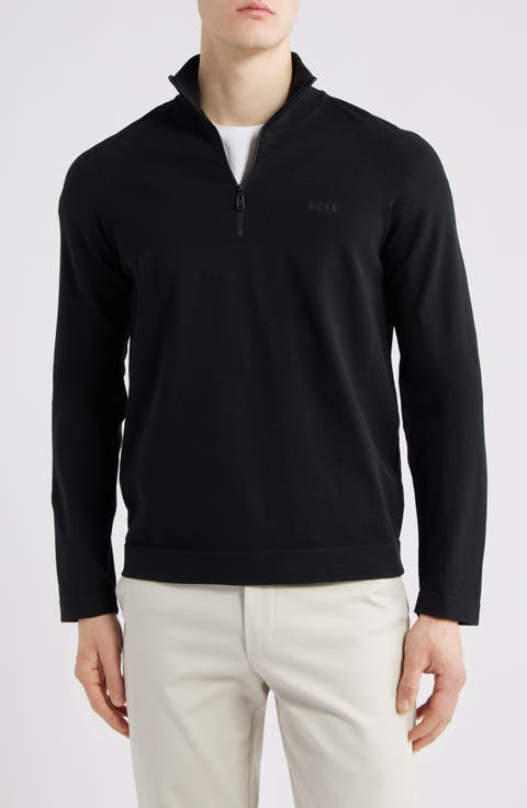 Black Quarter-Zip Sweatshirts for Men | Nordstrom