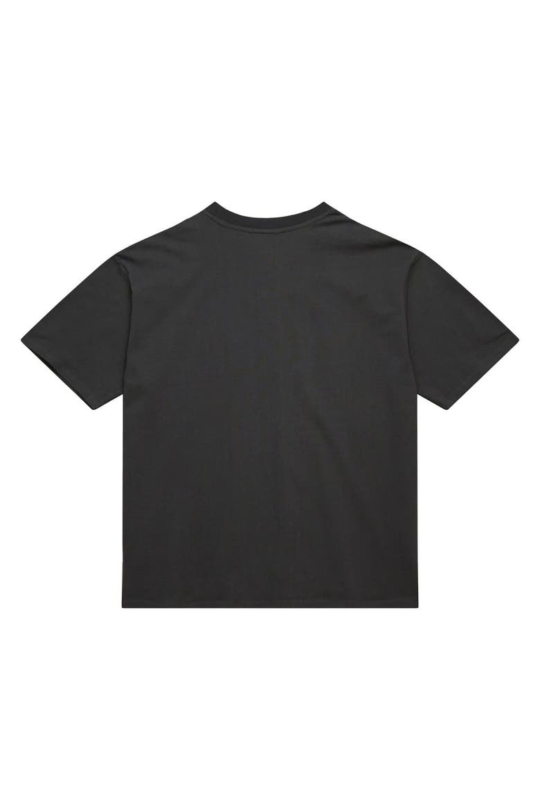 Women's Mitchell & Ness Charcoal Chicago Bulls Hardwood Classics Oversized Boyfriend T-Shirt, Alternate, color, Charcoal