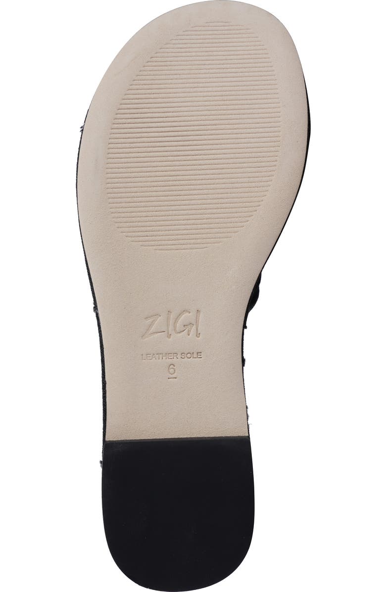 ZIGI Alena Platform Wedge Slide Sandal, Alternate, color, Black