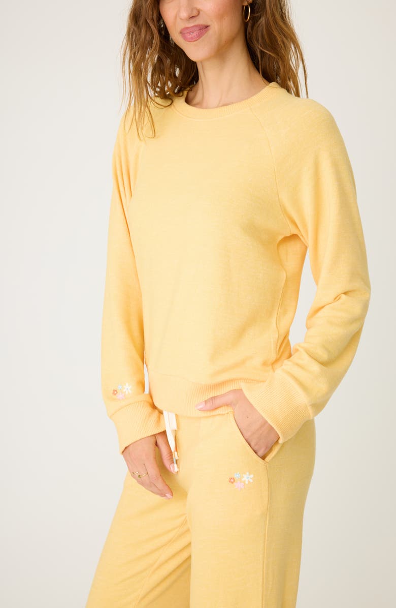 PJ Salvage Sunshine Mind Sweatshirt, Alternate, color, 