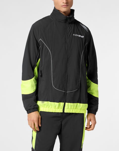 Technical Jogging Bomber Jacket Ls Scratch Men
