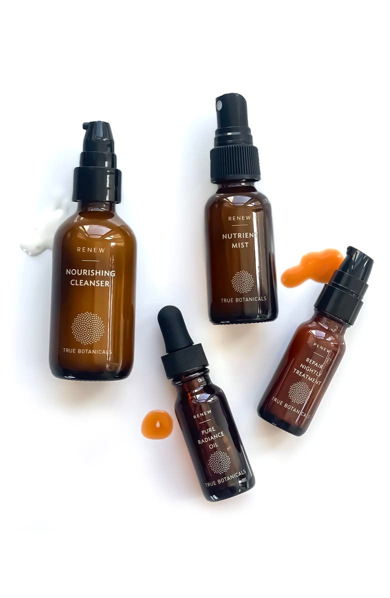 True Botanicals Renew Pure Radiance Oil Set $196 Value, Alternate, color,