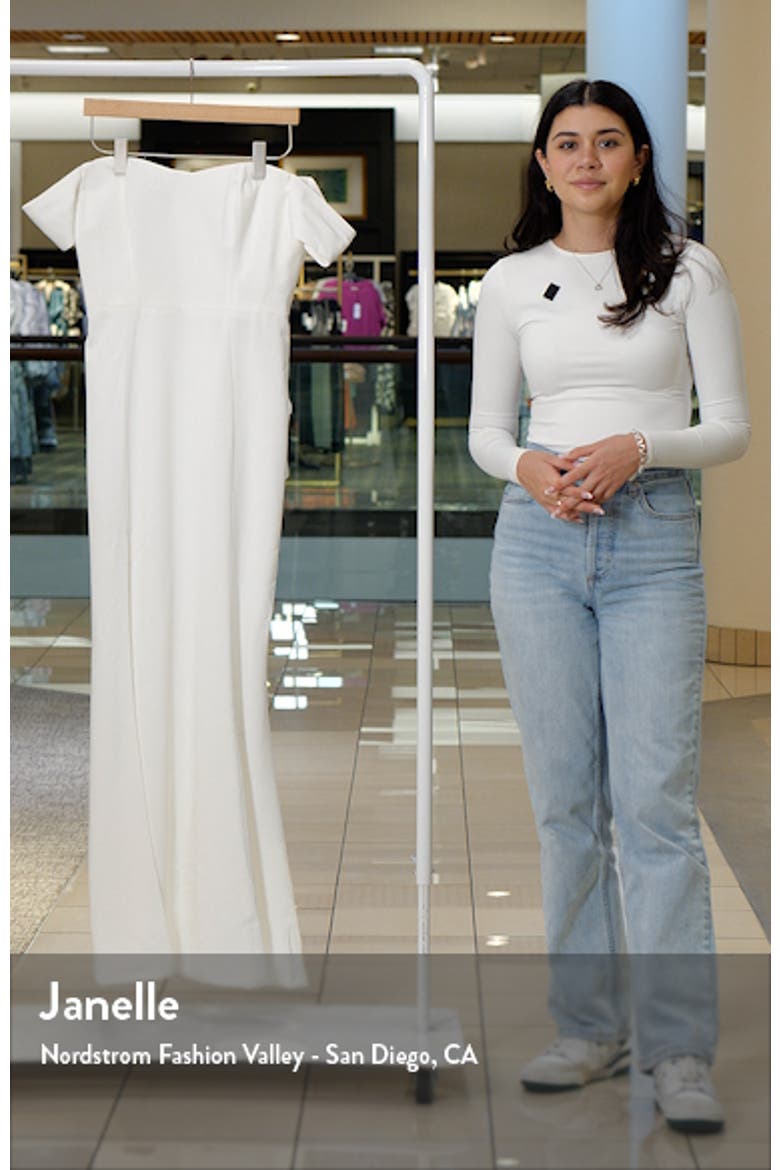 Logan Off the Shoulder Evening Dress video