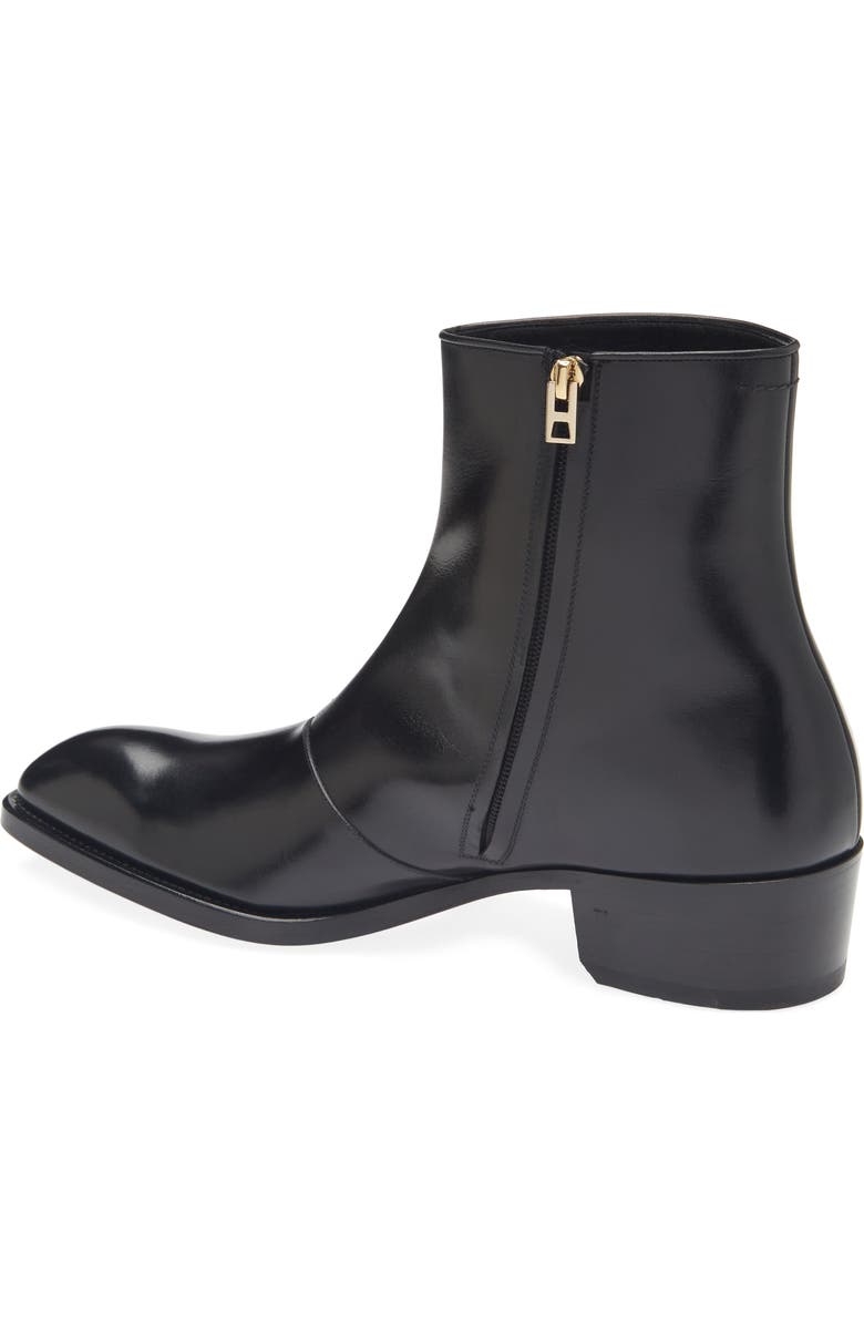 TOM FORD Vincent Leather Boot, Alternate, color, Black