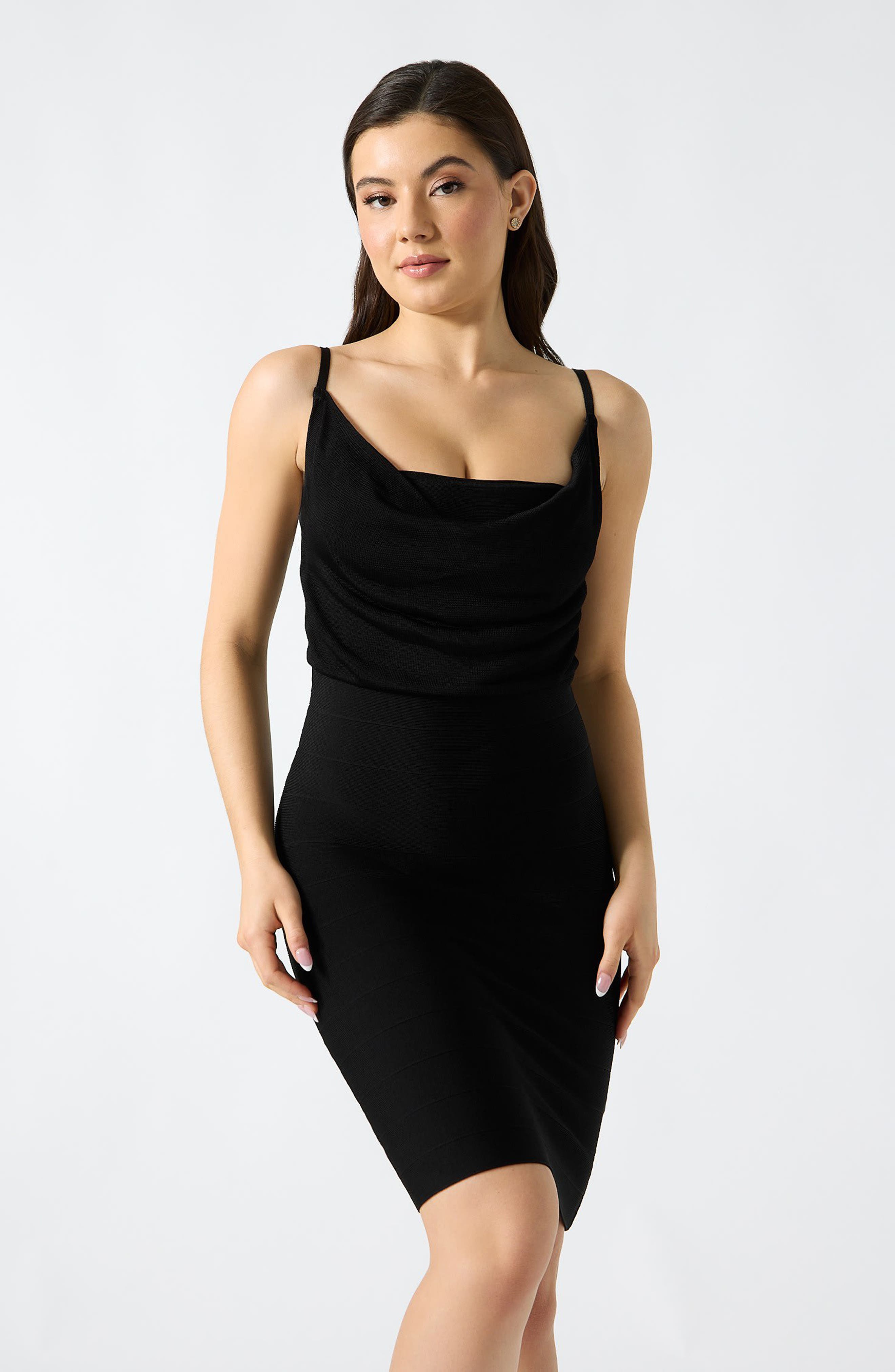 Arisa Sleeveless Bandage Minidress - image 2