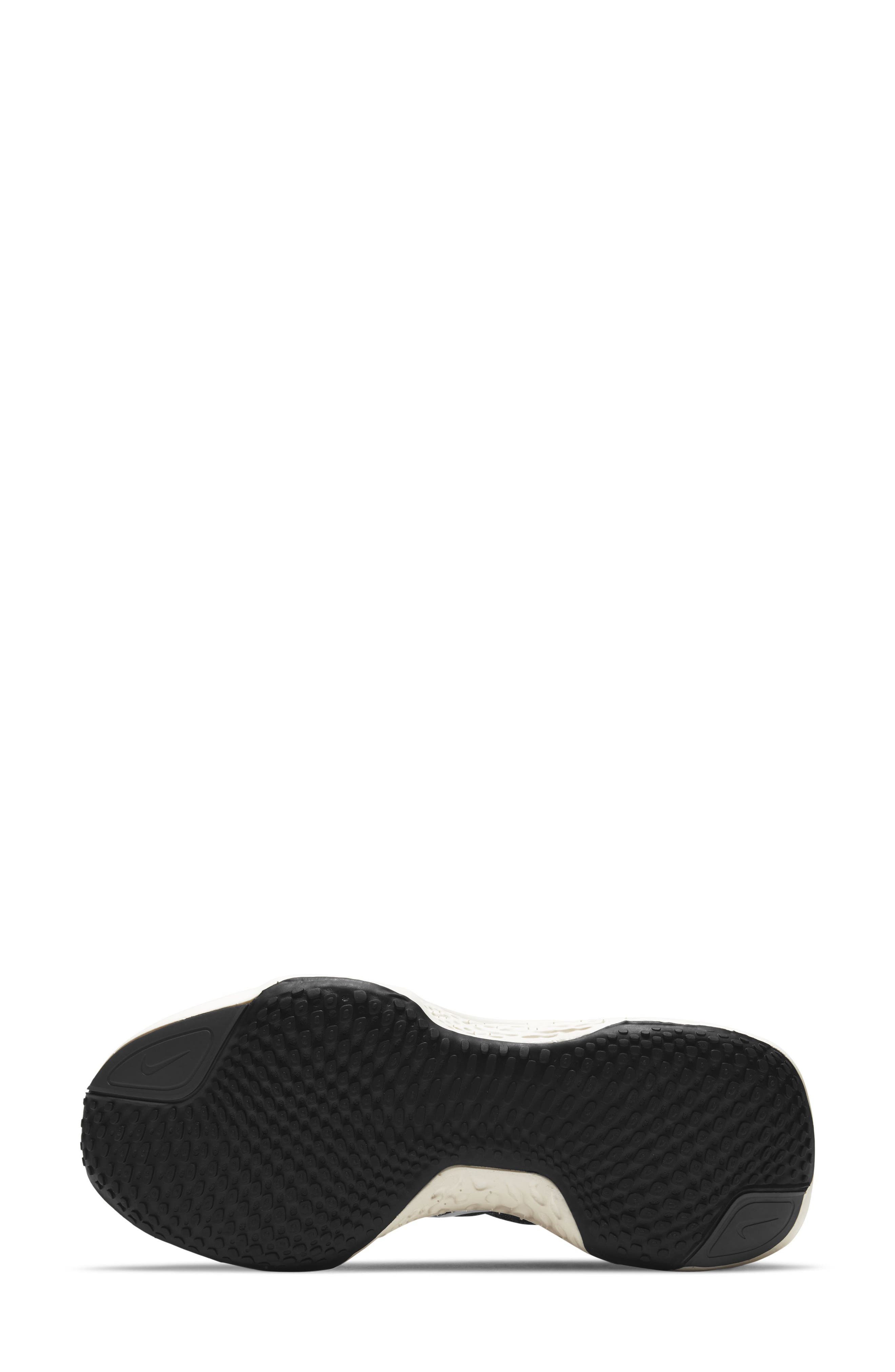 ZoomX Invincible Run Flyknit Running Shoe, Alternate, color, BLACK/ WHITE/ IRON GREY