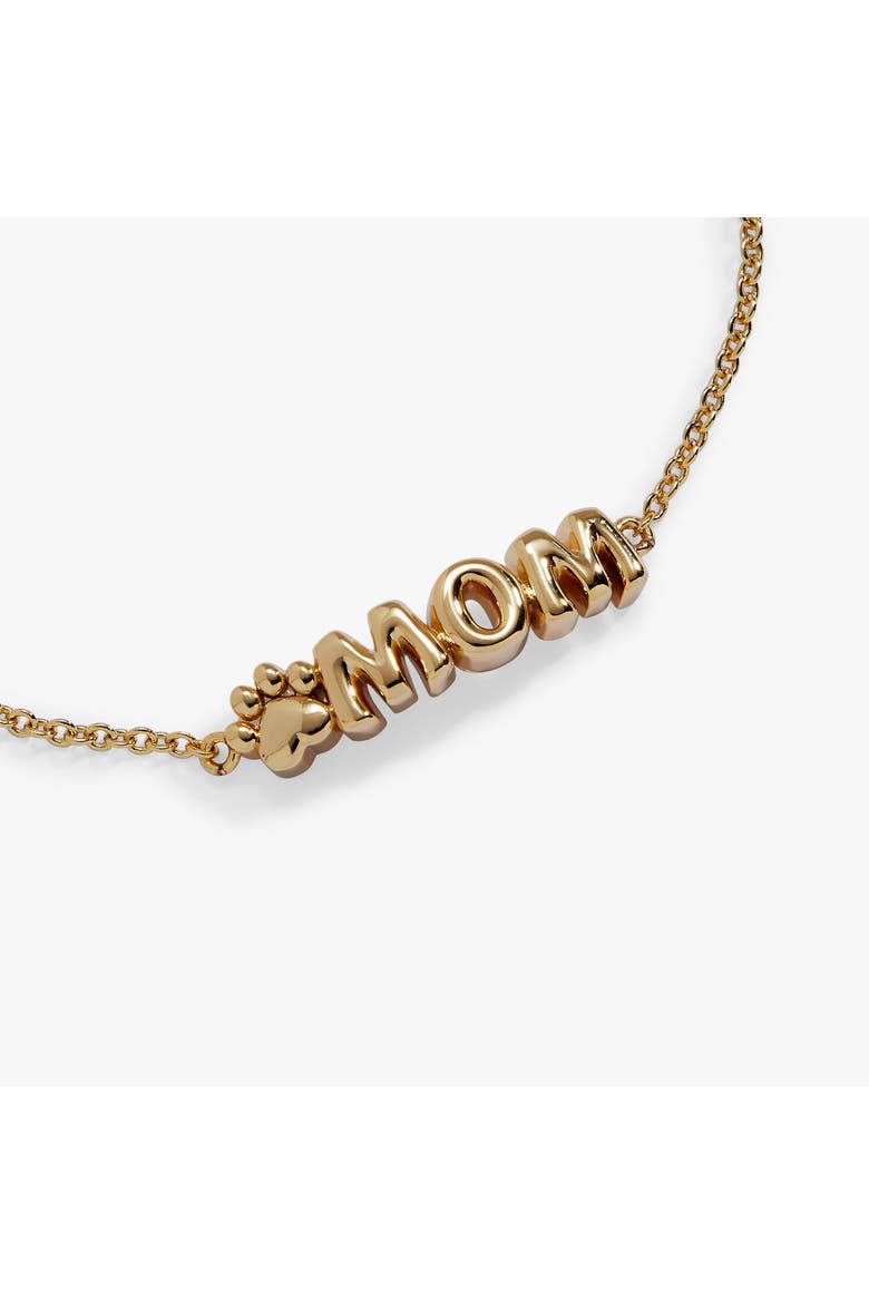 Pet Mom Inline Bracelet, Alternate, color, Gold