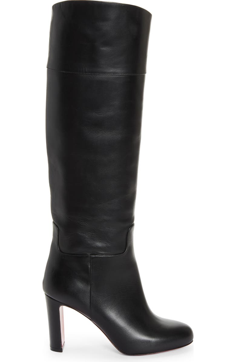 Christian Louboutin Loo Boot, Alternate, color, Black