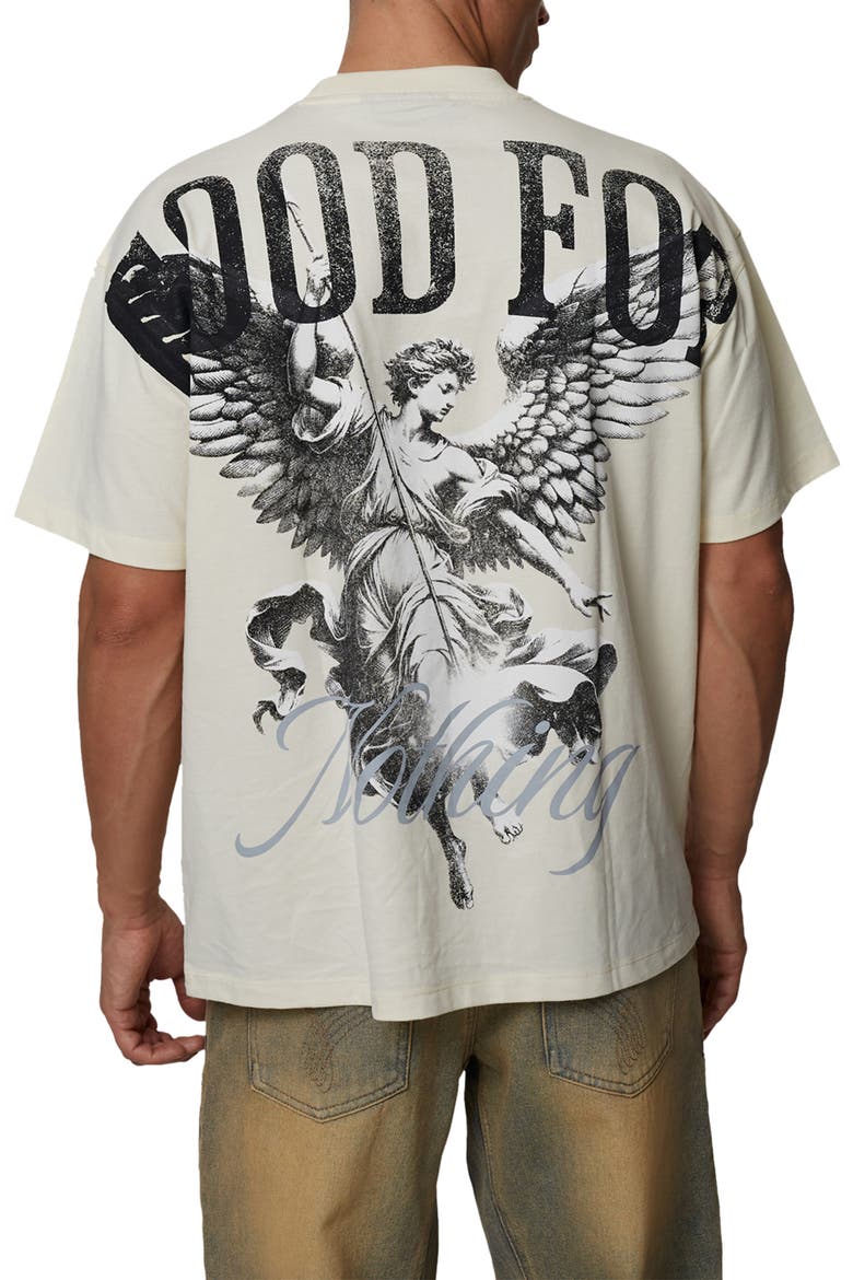 Oversized Revival T-Shirt, Alternate, color, Ivory