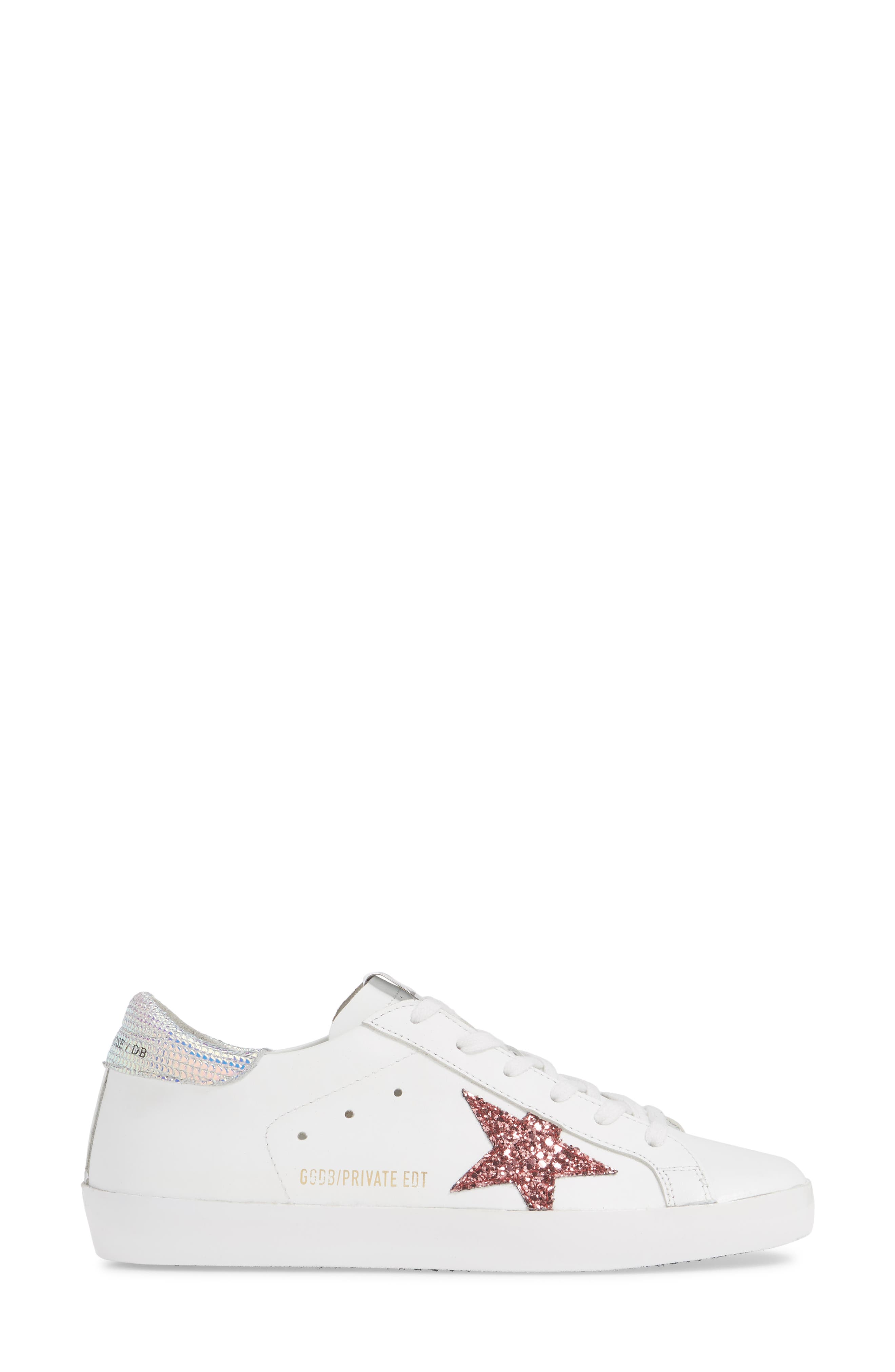 Golden Goose Superstar Glitter Low Top Sneaker, Alternate, color, 
