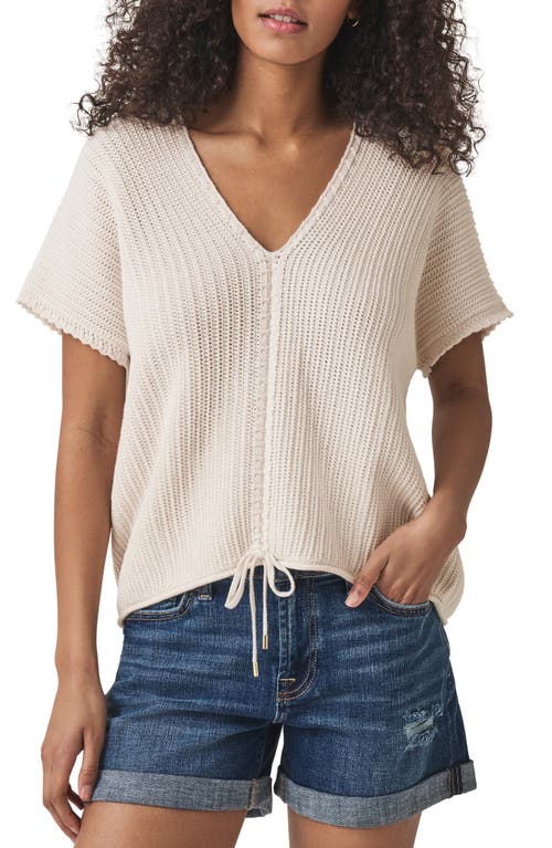 Splendid Moonstone Horizion Sweater Poncho In Neutral