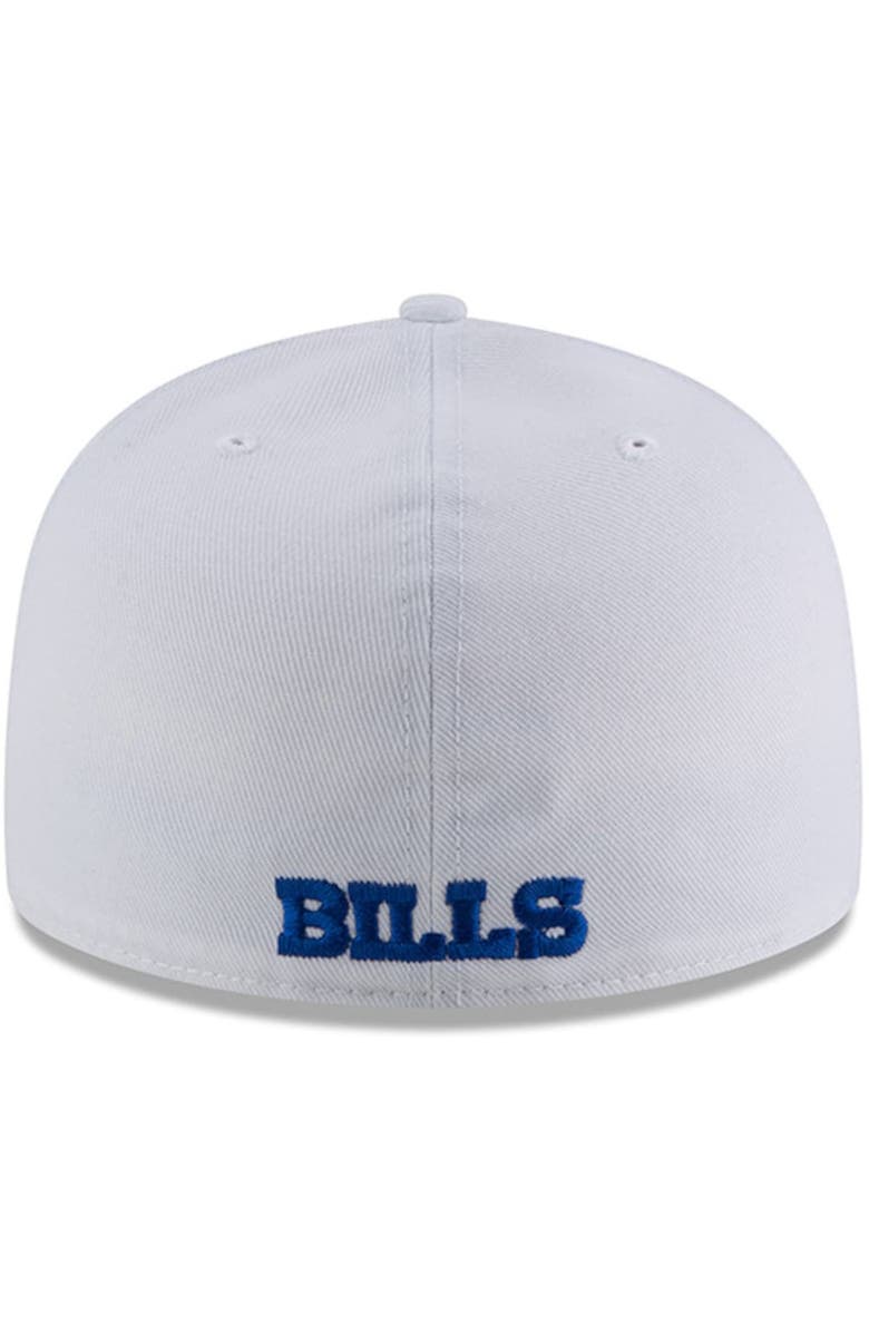 New Era Men's New Era White Buffalo Bills Omaha 59FIFTY Fitted Hat, Alternate, color, White