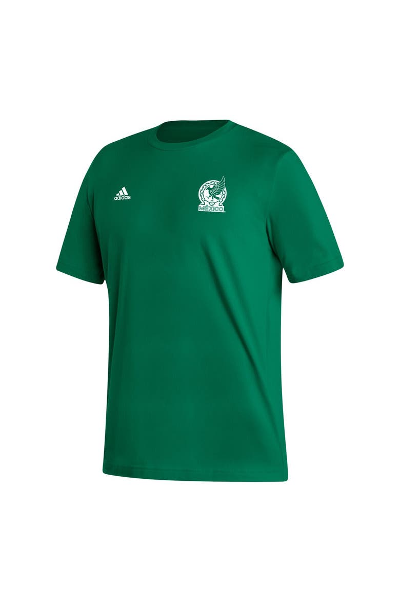 Men's adidas Kelly Green Mexico National Team Crest T-Shirt, Alternate, color, Kelly Green