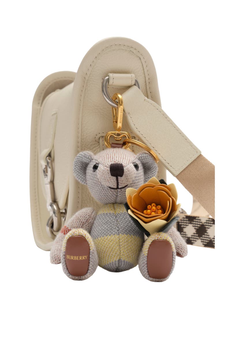 Thomas Bear Charm, Alternate, color, Pebble beige