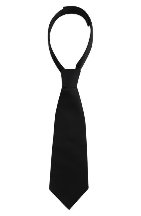 Silk Satin Pre-Tied Tie
