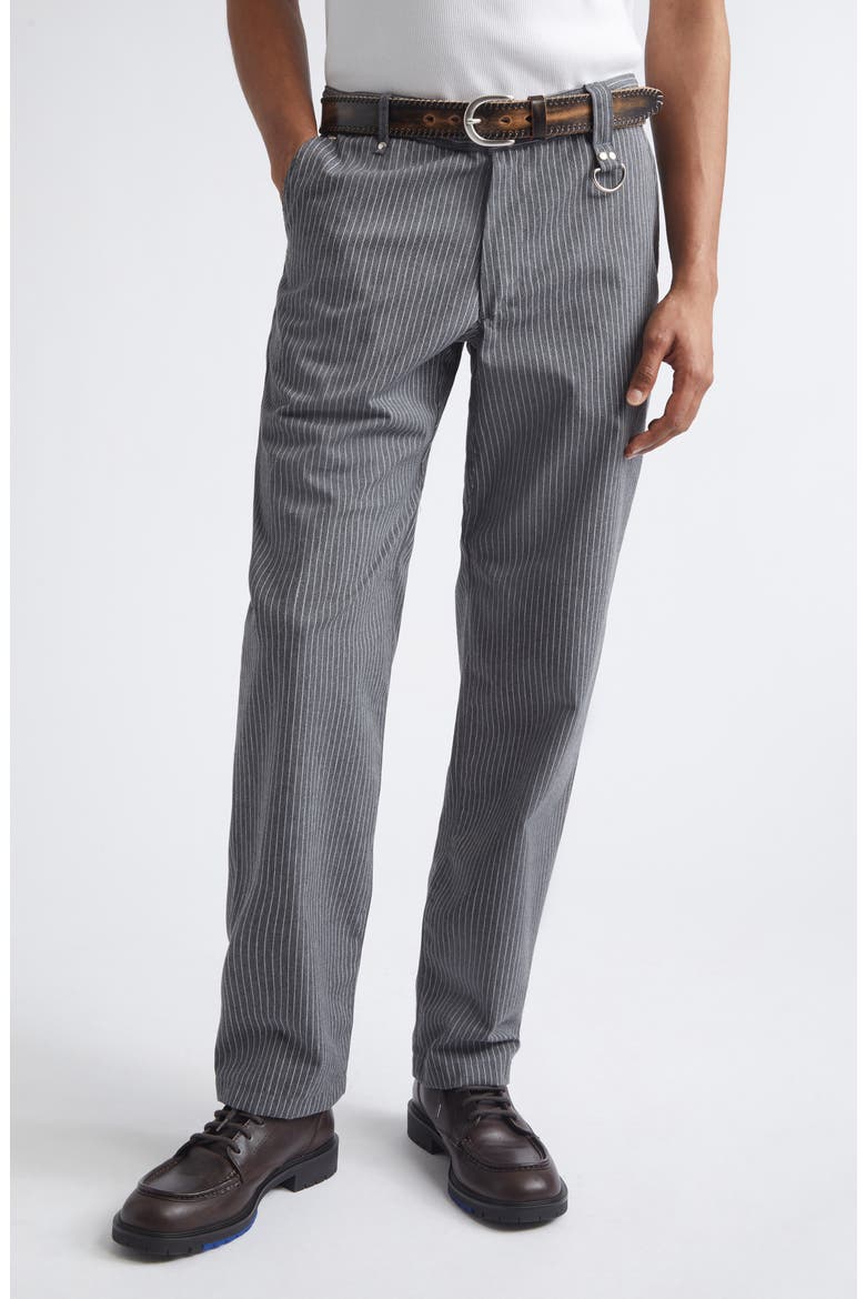 Studded Chinos, Main, color, GREY BALL PARK STRIPE