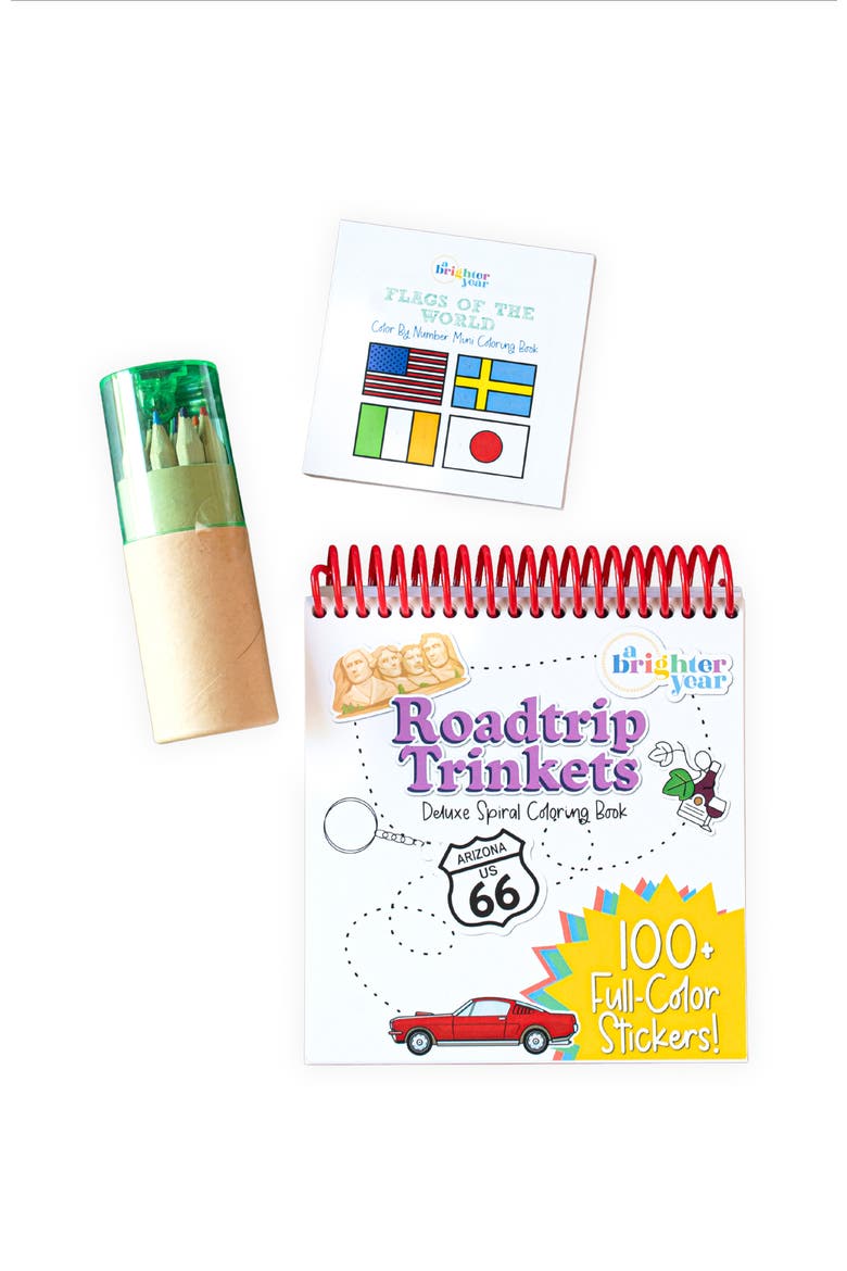 Color Your Own Scenic Routes Creative Activity Bundle, Main, color, Multicolor