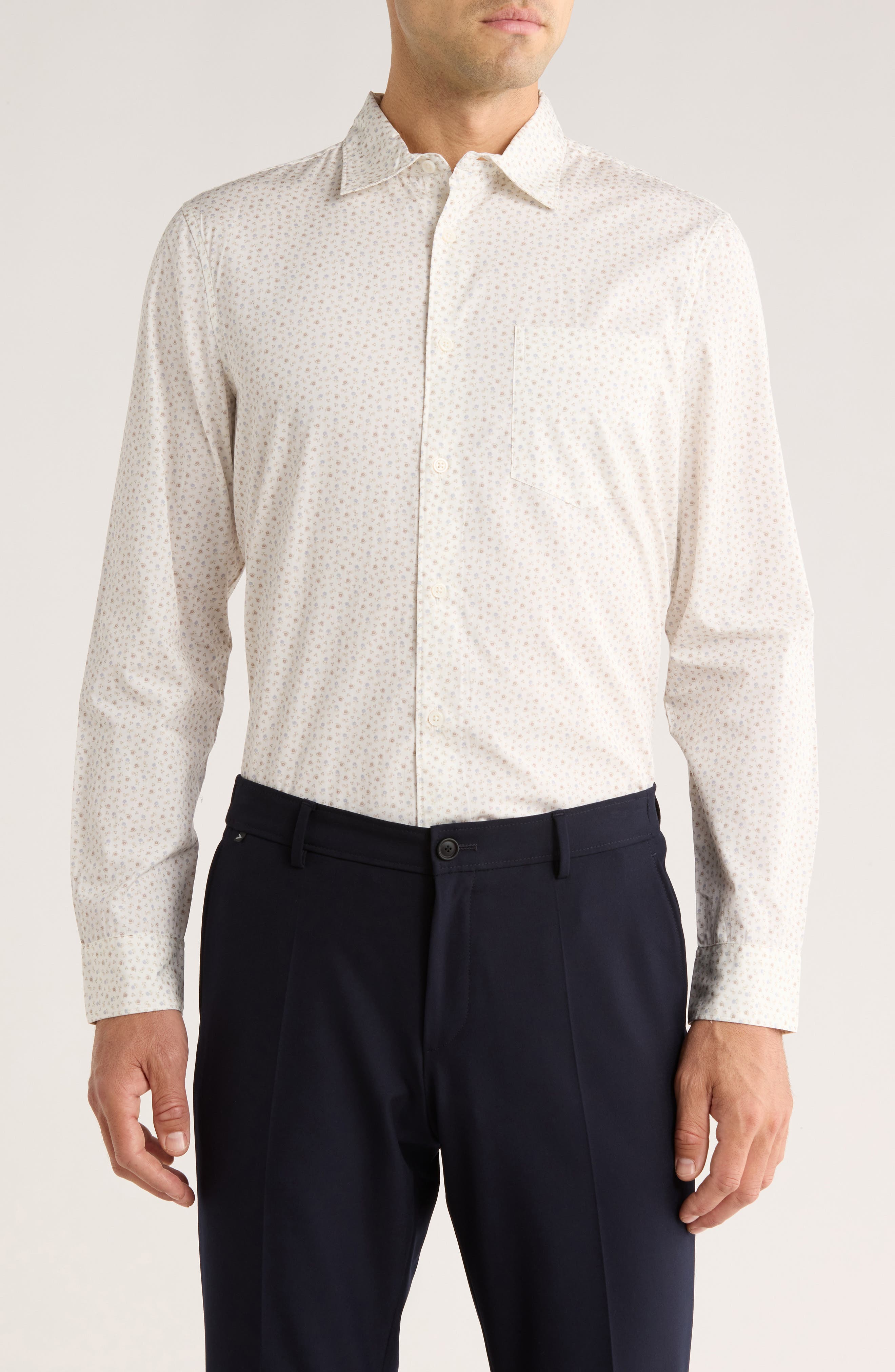 Nordstrom Ditsy Button-Up Shirt