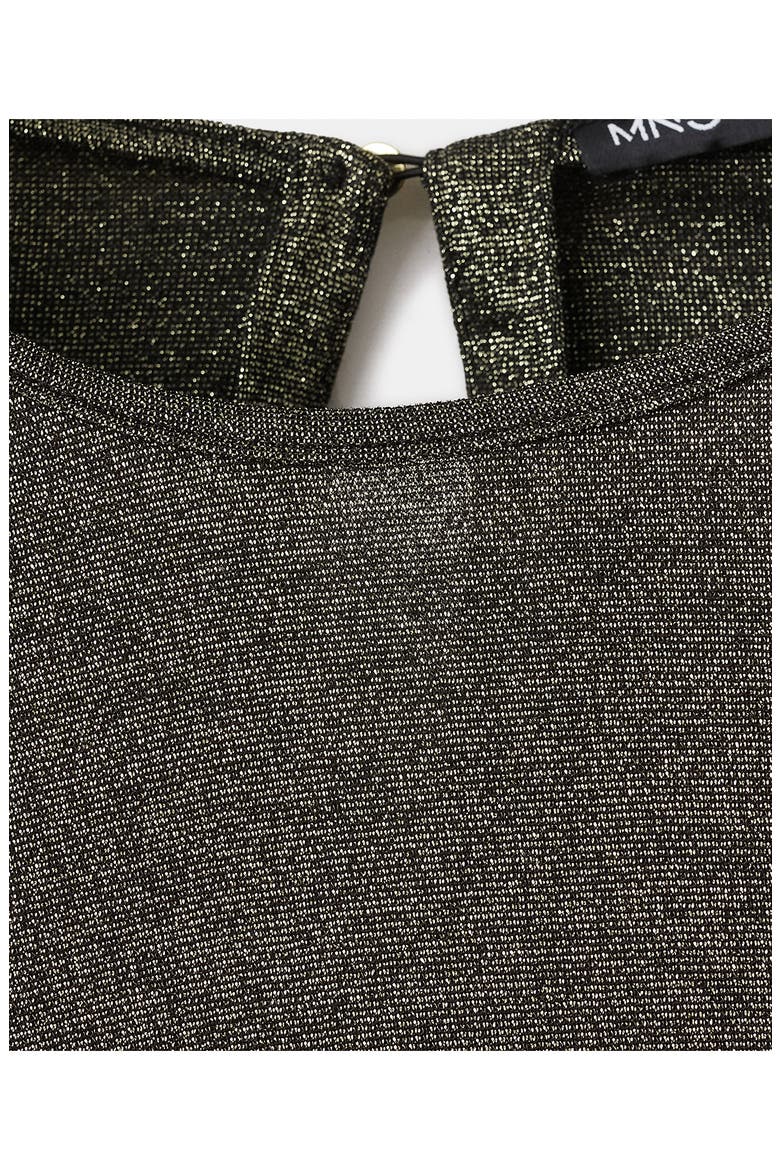 Asymmetric Lurex Cape, Alternate, color, BLACK