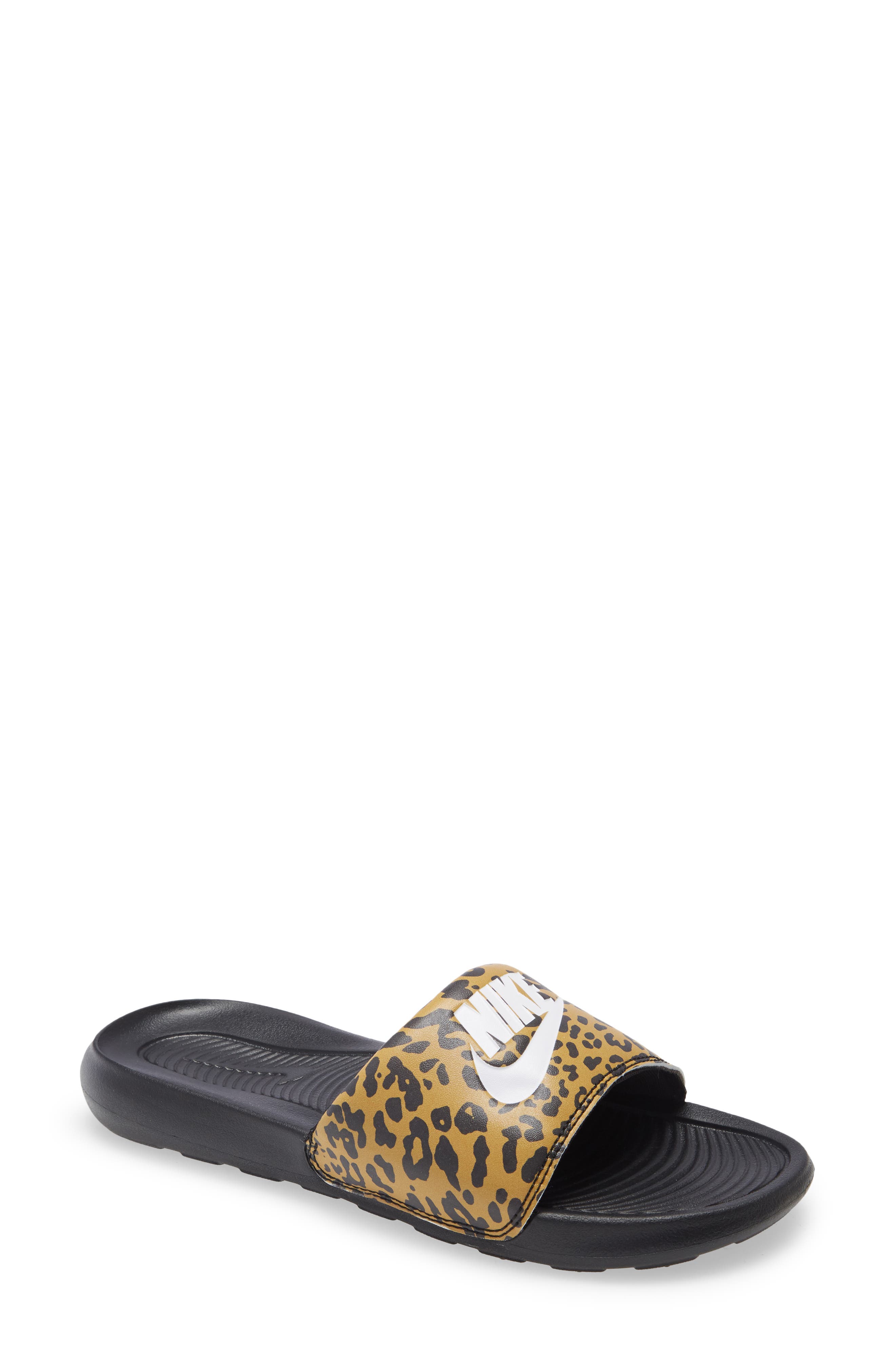 Victori One Sport Slide, Main, color, CHUTNEY/ WHITE/ BLACK