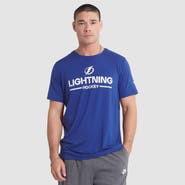 FANATICS Men's Fanatics Blue Tampa Bay Lightning Authentic Pro Rink Tech T-Shirt