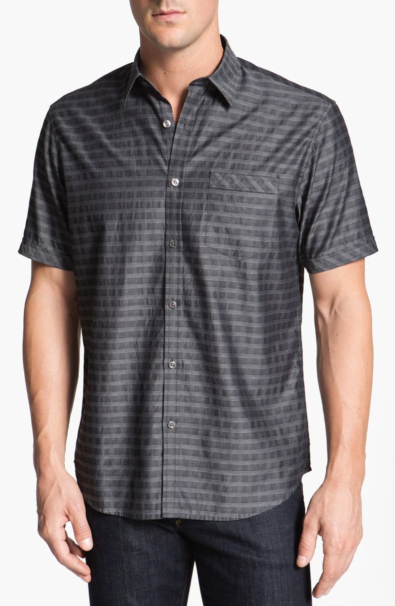 James Campbell 'Choctaw' Short Sleeve Sport Shirt, Main, color, 