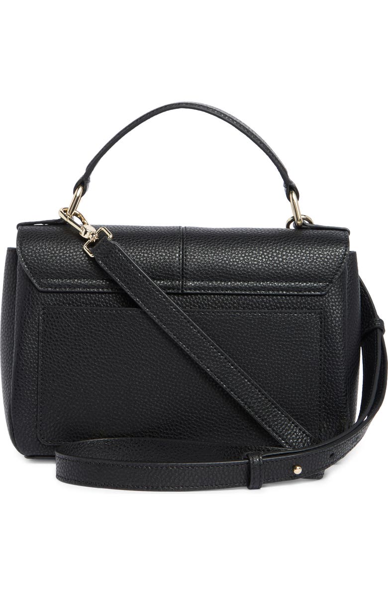 Furla Dafne Top Handle Satchel, Alternate, color, Nero